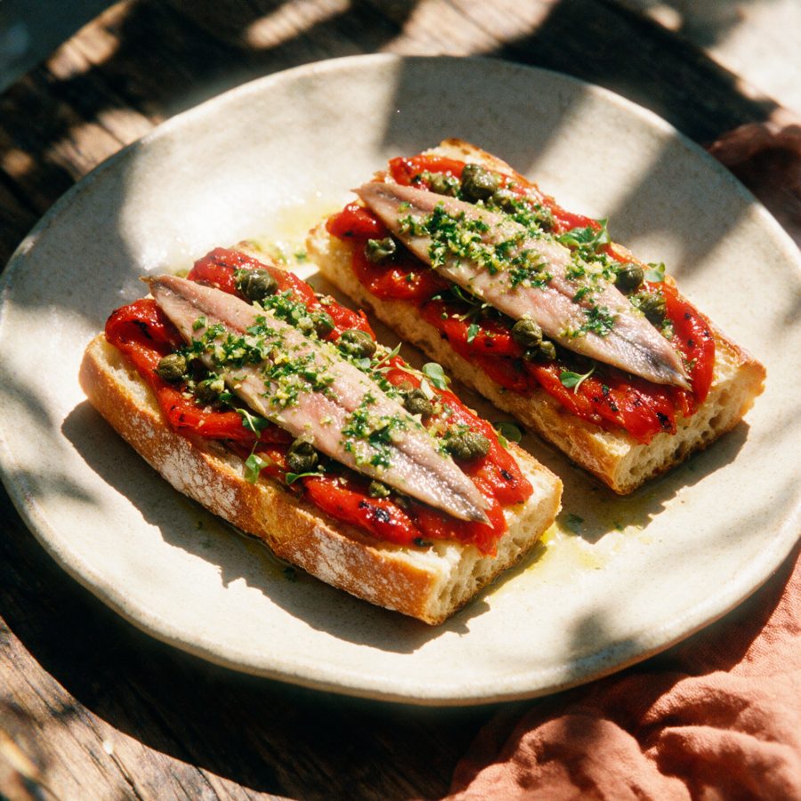 Bocadillo de anchoa