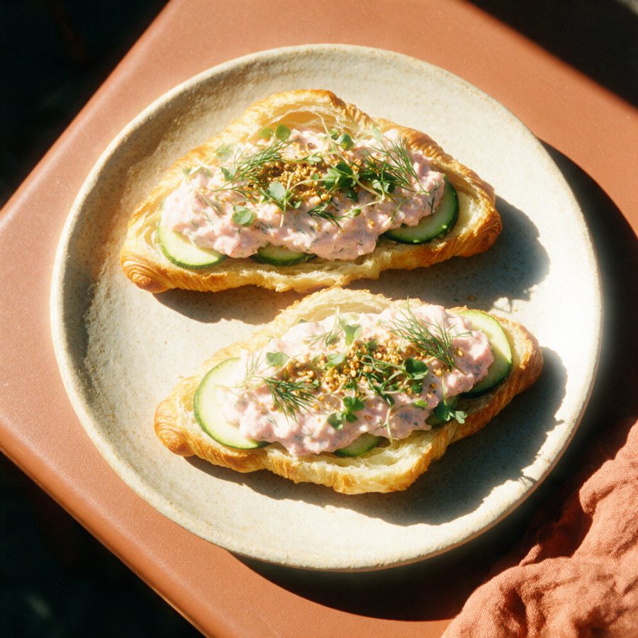 Langostino — croissant