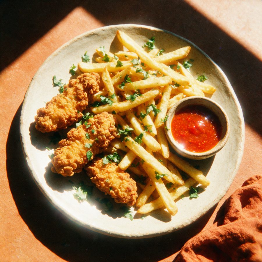 Strips de pollo